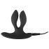 XOUXOU - Vibrator anal cu două brațe, negru, cu baterie reîncărcabilă