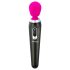 PalmPower Extreme Wand - masaj vibrator reîncărcabil (roz-negru)