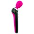 PalmPower Extreme Wand - masaj vibrator reîncărcabil (roz-negru)