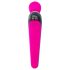 PalmPower Extreme Wand - masaj vibrator reîncărcabil (roz-negru)