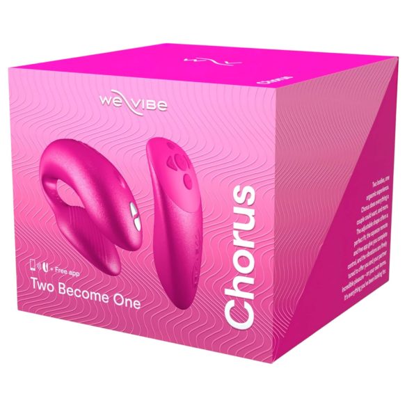 We-Vibe Chorus - vibrator inteligent pentru cupluri (roz)
