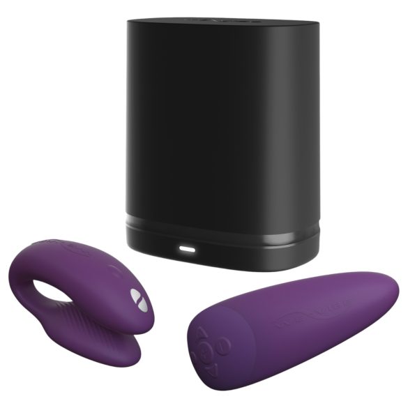 We-Vibe Chorus - vibrator inteligent pentru cupluri, reîncărcabil (mov)