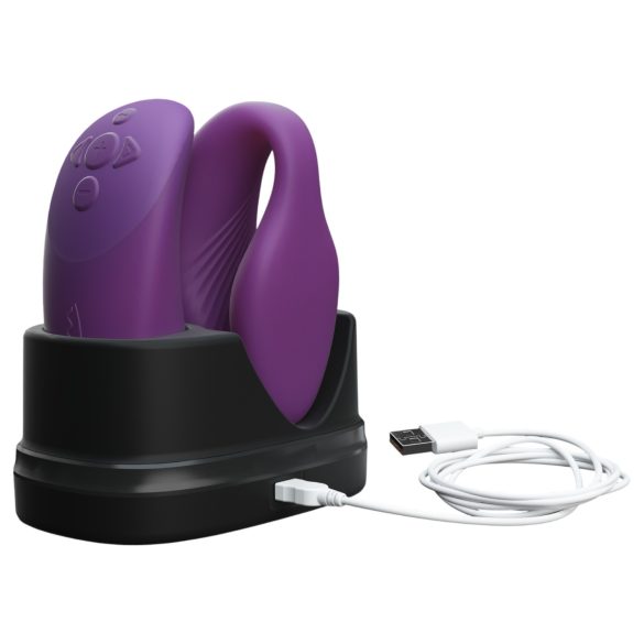 We-Vibe Chorus - vibrator inteligent pentru cupluri, reîncărcabil (mov)