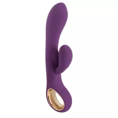   You2Toys - Vibrator tip iepuraș - stimulare clitoris - reîncărcabil, mov