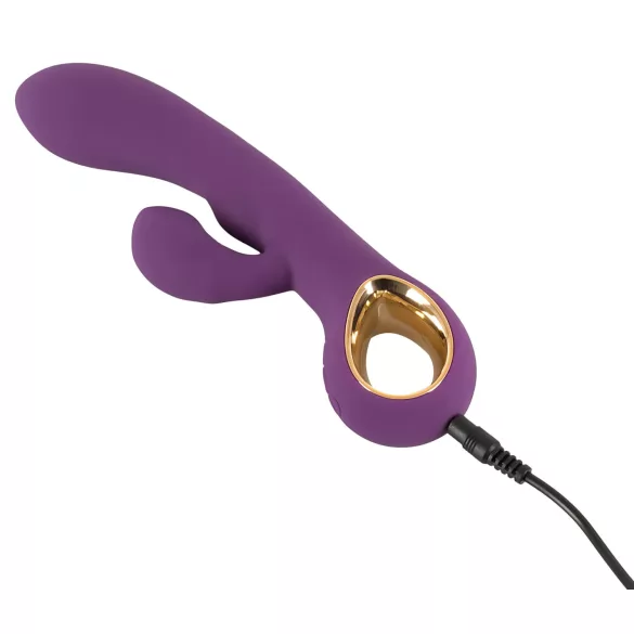You2Toys - Vibrator tip iepuraș - stimulare clitoris - reîncărcabil, mov