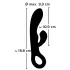 You2Toys - Vibrator tip iepuraș - stimulare clitoris - reîncărcabil, mov