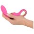 You2Toys - Dual Petit - vibrator cu două motoare, reîncărcabil (roz)