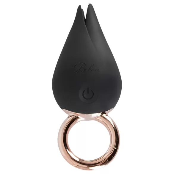 Belou - vibrator clitoral reîncărcabil, waterproof - negru