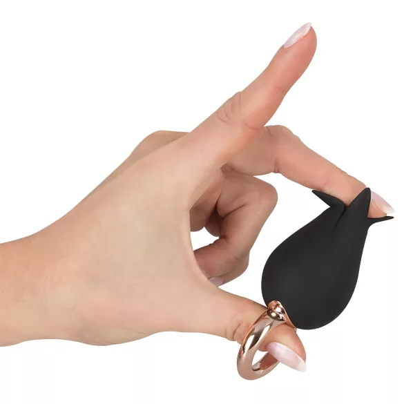 Belou - vibrator clitoral reîncărcabil, waterproof - negru