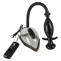 You2Toys - pompă vaginală vibrantă - (negru)
