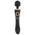 Cleopatra Wand - vibrator masaj reîncărcabil impermeabil negru