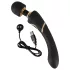 Cleopatra Wand - vibrator masaj reîncărcabil impermeabil negru