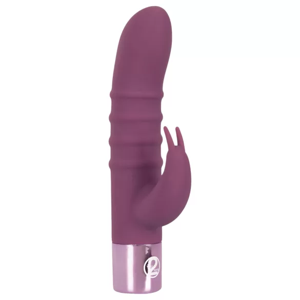 Rabbit Vibe - vibrator cu braț pentru clitoris și punctul G - mov, reîncărcabil