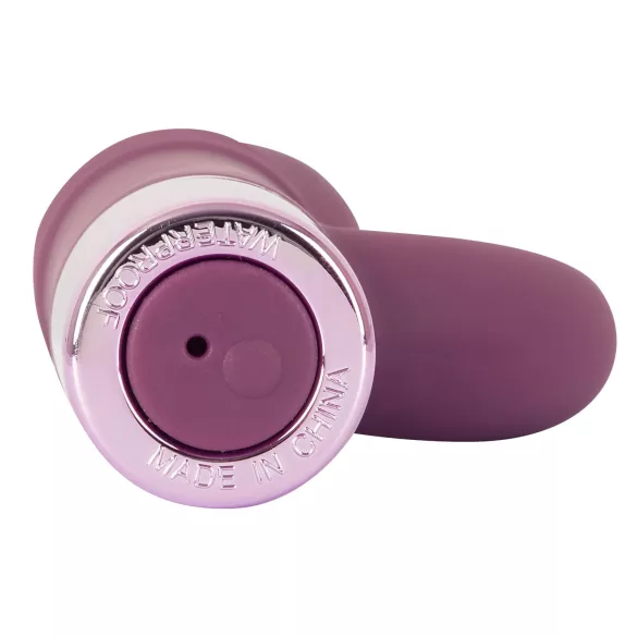 Rabbit Vibe - vibrator cu braț pentru clitoris și punctul G - mov, reîncărcabil