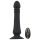 Black Velvet - vibrator anal reîncărcabil cu impulsuri (negru)