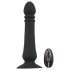 Black Velvet - vibrator anal reîncărcabil cu impulsuri (negru)