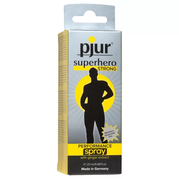 pjur Superhero STRONG - spray întârziere ejaculare - 20ml