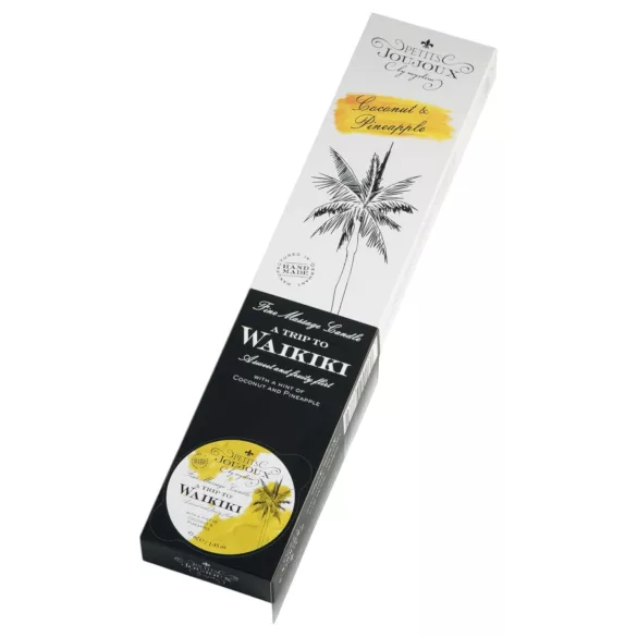 Petits Joujoux - lumânare de masaj - cocos ananas - set 5x43ml