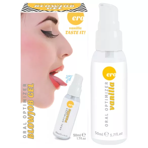 HOT - Blowjob Gel - gel lubrifiant oral - vanilie (50 ml)