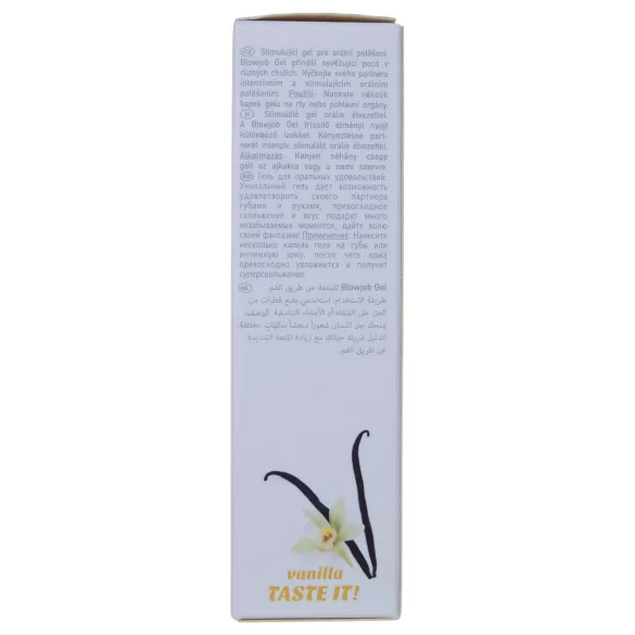 HOT - Blowjob Gel - gel lubrifiant oral - vanilie (50 ml)