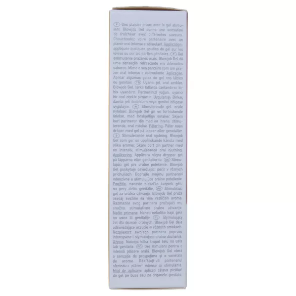 HOT - Blowjob Gel - gel lubrifiant oral - vanilie (50 ml)