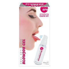 Blowjob Gel - gel lubrifiant oral - căpșuni (50ml)