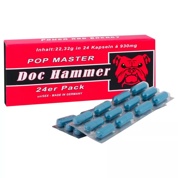 Doc Hammer - supliment alimentar capsule - unisex - 24 bucăți