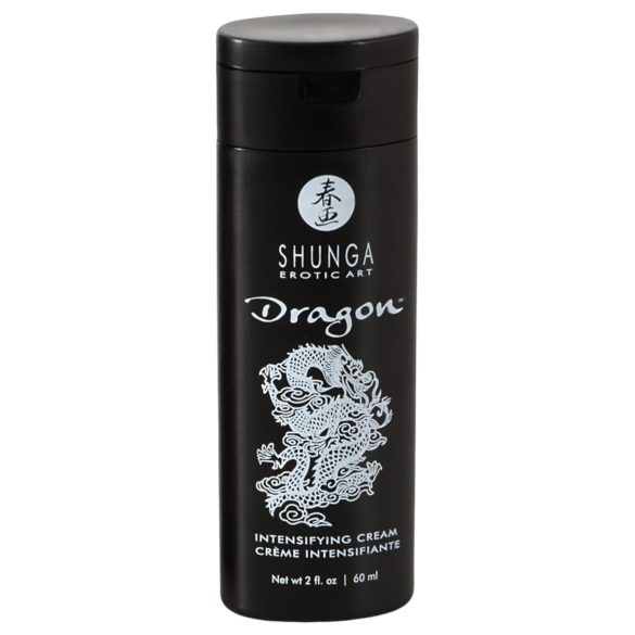 Shunga Dragon - cremă intimă pentru bărbați - efect de încălzire - 60ml