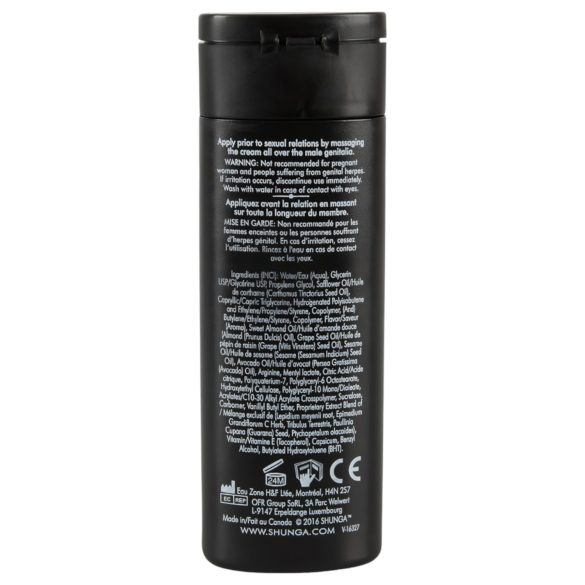 Shunga Dragon - cremă intimă pentru bărbați - efect de încălzire - 60ml