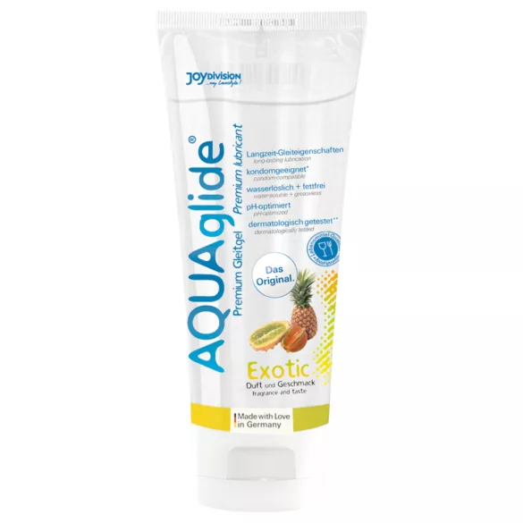 AQUAglide - lubrifiant pe bază de apă exotic - 100ml
