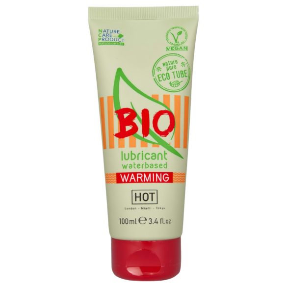 HOT BIO Warming - lubrifiant vegan cu efect de încălzire (100ml)