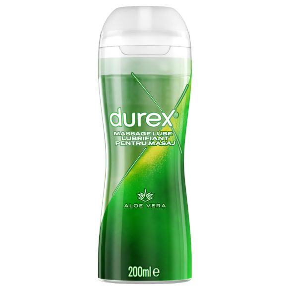 Durex - Ulei masaj 2în1 - Aloe Vera - 200ml