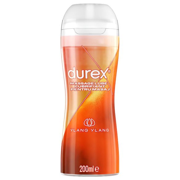 Durex 2în1 ulei de masaj - Ylang Ylang (200ml)