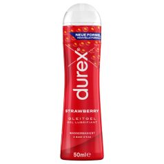   Durex Play Strawberry - lubrifiant cu aromă de căpșuni (50ml)