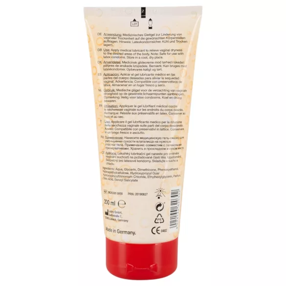 flutschi - lubrifiant original pe bază de apă - ambră - 200ml