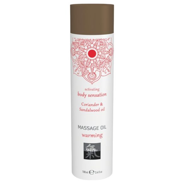 Shiatsu Warming - ulei de masaj încălzitor - coriandru santal 100ml