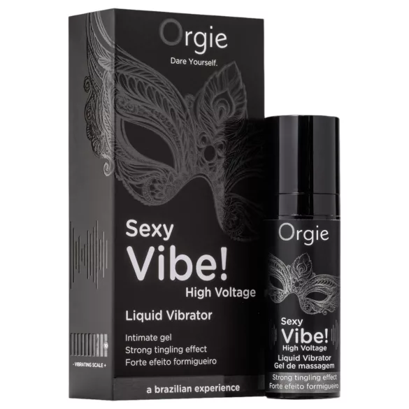 Orgie - gel vibrator unisex pentru stimulare intensă - 15ml