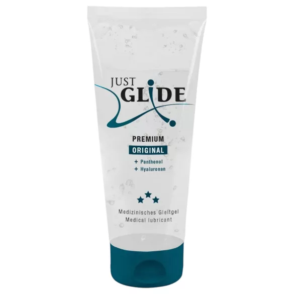 Just Glide Premium Original - lubrifiant pe bază de apă vegan - 200ml