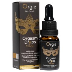   Orgie Orgasm Drops Vibe - gel intim vibrat pentru femei (15ml)