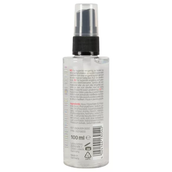 Just Play - spray curățare intimă și jucării erotice 2în1 - 100ml