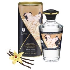 Shunga - ulei de masaj încălzitor - vanilie (100ml)