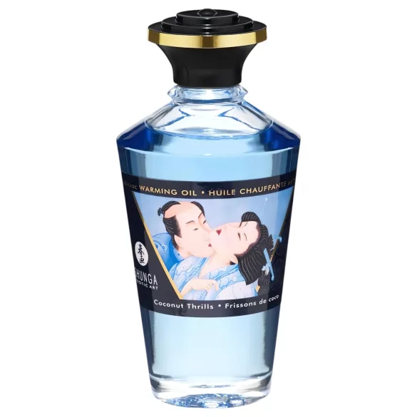 Shunga - ulei de masaj încălzitor - cocos - 100ml