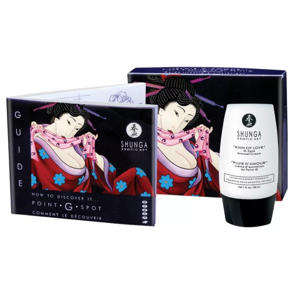Shunga Ploaie de dragoste - cremă stimulatoare pentru punctul G pentru femei (30 ml)