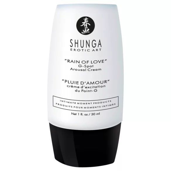 Shunga Ploaie de dragoste - cremă stimulatoare pentru punctul G pentru femei (30 ml)