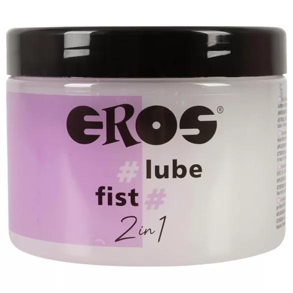 EROS - lubrifiant 2în1 pentru masaj și fisting - hibrid, 500ml