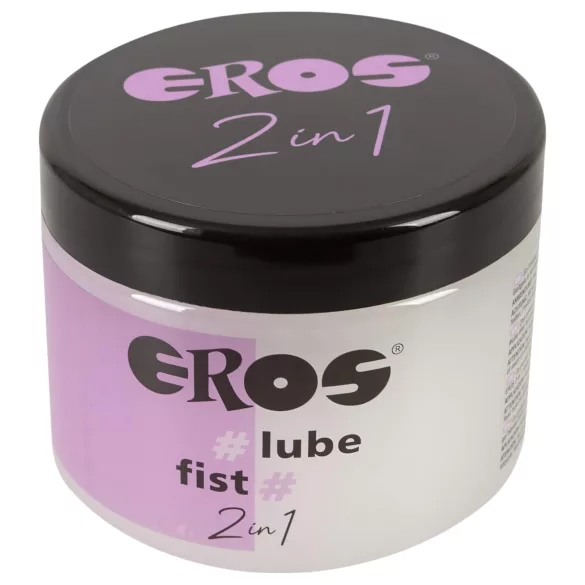 EROS - lubrifiant 2în1 pentru masaj și fisting - hibrid, 500ml