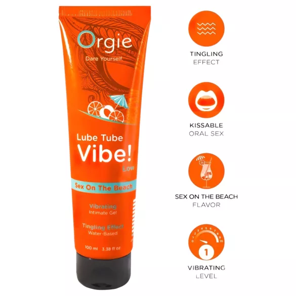 Orgie - gel intim cu efect de furnicături - Sex on the Beach - 100ml
