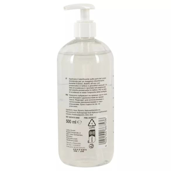 Just Glide Toylube - lubrifiant pe bază de apă pentru jucării sexuale (500 ml)