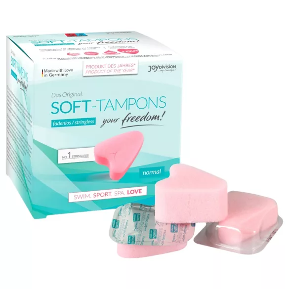 JoyDivision - tampon menstrual moale - set 3 bucăți
