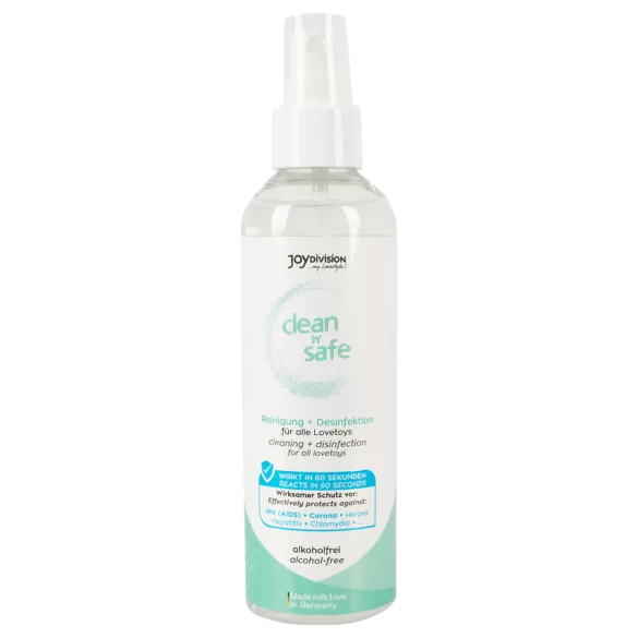 JoyDivision Clean Safe - spray dezinfectant și curățare - 200ml
